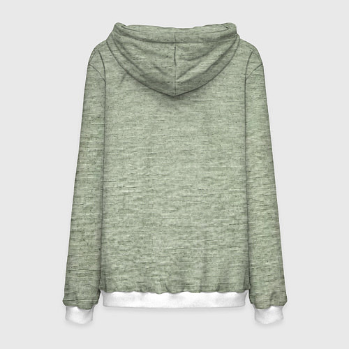 Мужская толстовка К противнику / 3D-Белый – фото 2