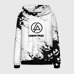 Толстовка-худи мужская Marshmello x Linkin park, цвет: 3D-черный