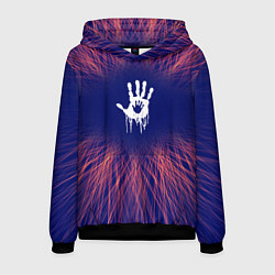 Толстовка-худи мужская Death Stranding red energy, цвет: 3D-черный
