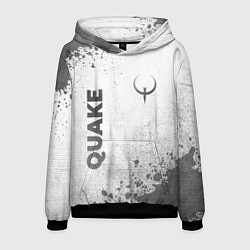 Мужская толстовка Quake - white gradient вертикально