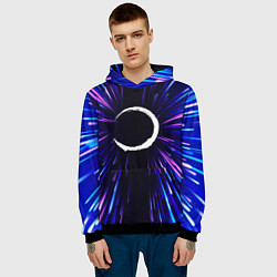 Толстовка-худи мужская Demon Slayer neon energy, цвет: 3D-черный — фото 2