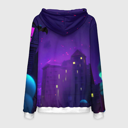 Мужская толстовка Бэтмен объемная модель / 3D-Белый – фото 2