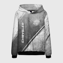 Мужская толстовка Chrysler - grey gradient вертикально