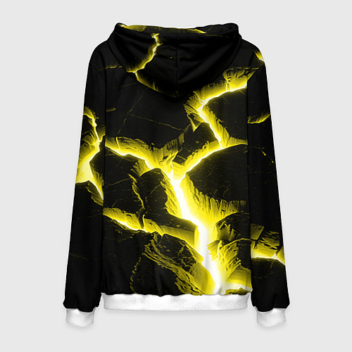 Мужская толстовка The rift / 3D-Белый – фото 2