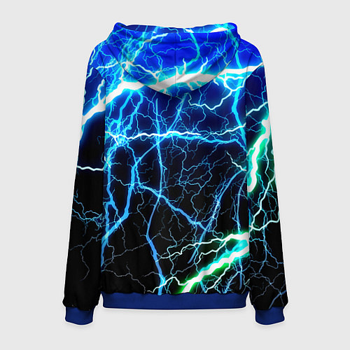 Мужская толстовка Monster energy electro / 3D-Синий – фото 2