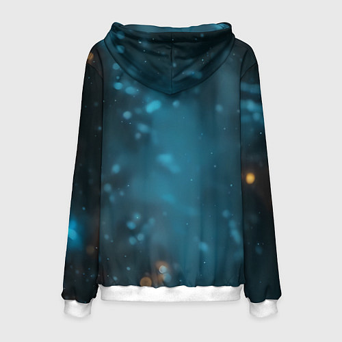 Мужская толстовка Alien space / 3D-Белый – фото 2