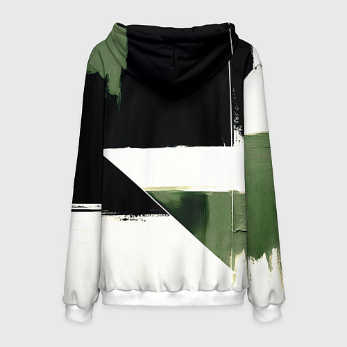 Мужская толстовка BMW логотип / 3D-Белый – фото 2