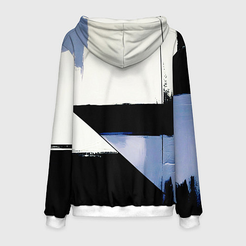 Мужская толстовка Honda логотип / 3D-Белый – фото 2