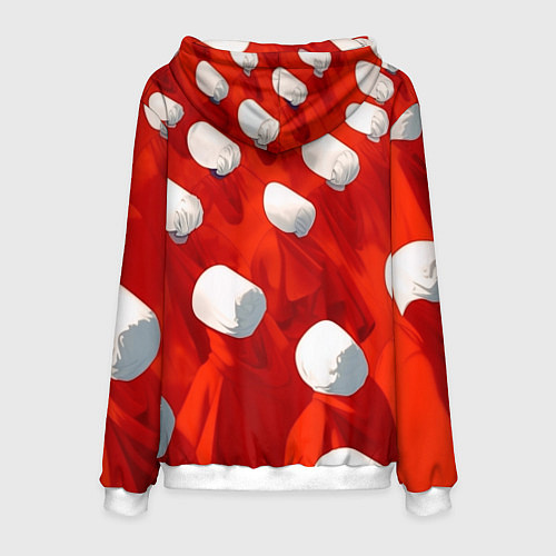 Мужская толстовка Рассказ служанки / 3D-Белый – фото 2