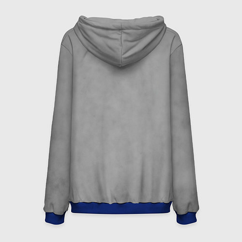 Мужская толстовка Мертвый самурай призрак / 3D-Синий – фото 2