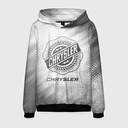 Толстовка-худи мужская Chrysler - white gradient, цвет: 3D-черный