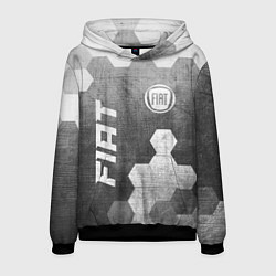 Мужская толстовка Fiat - grey gradient вертикально