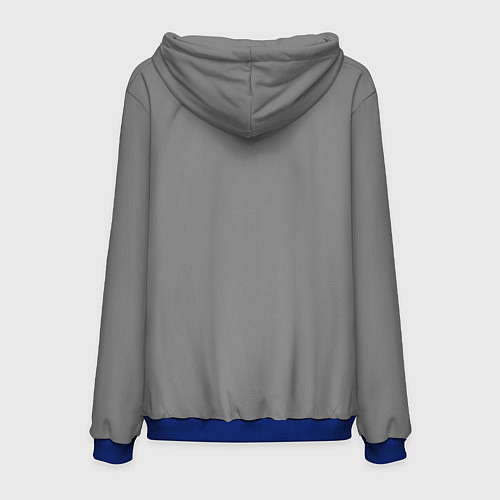 Мужская толстовка Сантехнику монтажнику / 3D-Синий – фото 2