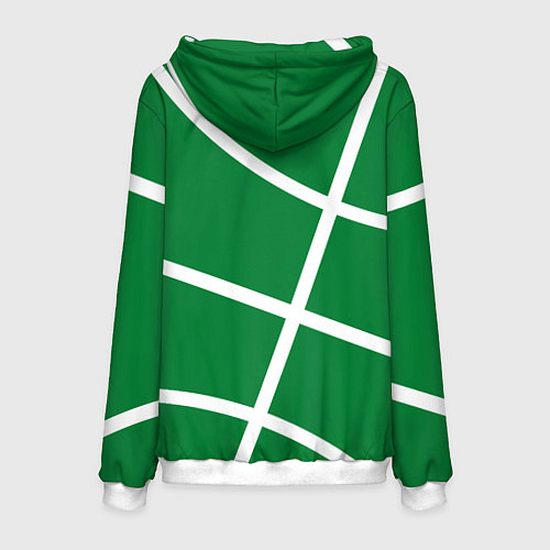 Мужская толстовка Boston Celtics green / 3D-Белый – фото 2