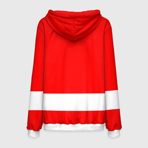 Мужская толстовка Detroit Red Wings hockey / 3D-Белый – фото 2