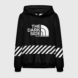 Толстовка-худи мужская The dark side, цвет: 3D-черный
