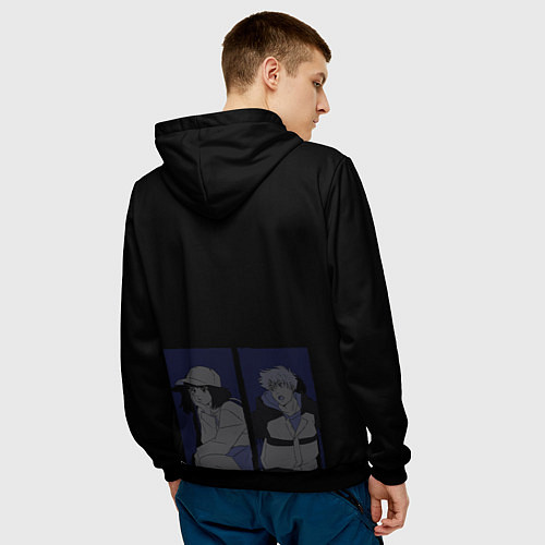 Мужская толстовка Lazarus / 3D-Черный – фото 4