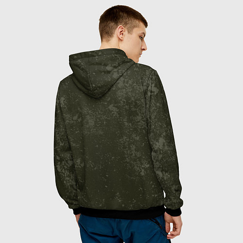 Мужская толстовка Хранитель леса / 3D-Черный – фото 4