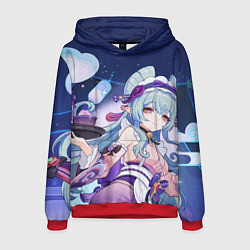 Толстовка-худи мужская Yumemizuki Mizuki Genshin Impact, цвет: 3D-красный