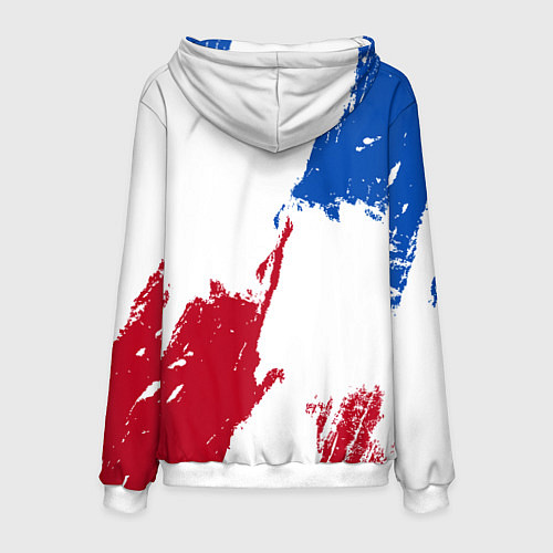 Мужская толстовка Колорадо Эвеланш - брызги красок / 3D-Белый – фото 2