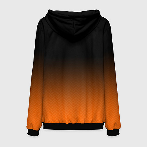 Мужская толстовка ФК Урал - градиент / 3D-Черный – фото 2