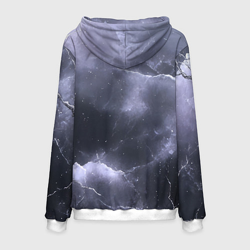 Мужская толстовка Bones в образе психа / 3D-Белый – фото 2