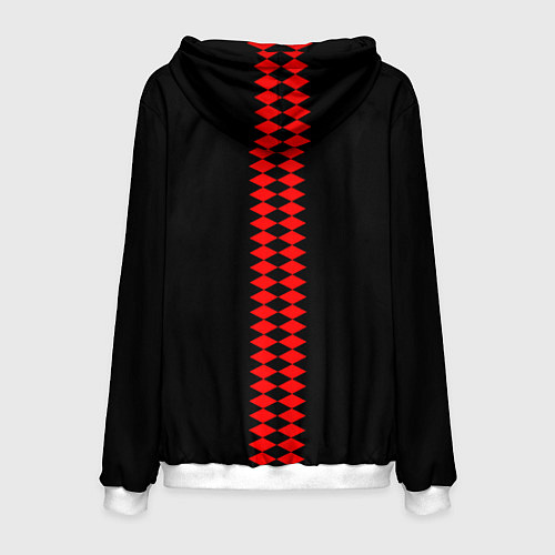 Мужская толстовка Спартак Москва / 3D-Белый – фото 2