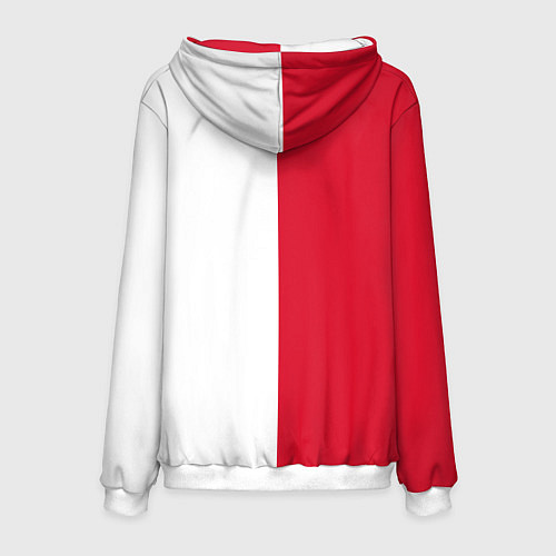 Мужская толстовка ФК Спартак Москва 1922 / 3D-Белый – фото 2