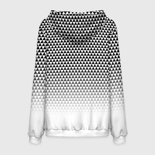 Мужская толстовка Сент Луис Блюз - белый градиент / 3D-Белый – фото 2