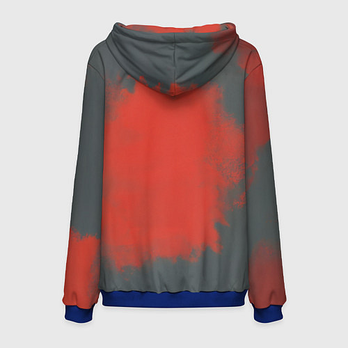 Мужская толстовка Гомер в футболке Linkin Park / 3D-Синий – фото 2