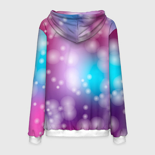 Мужская толстовка Lana Del Rey закрыла глаза / 3D-Белый – фото 2