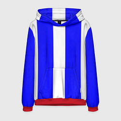 Мужская толстовка Color white blue line