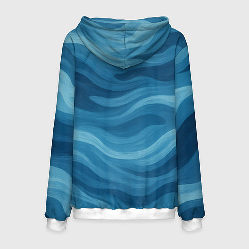 Мужская толстовка ВМФ Медведь с АК-47 / 3D-Белый – фото 2