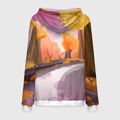 Мужская толстовка Сиратори Айра Дандадан с щенком / 3D-Белый – фото 2