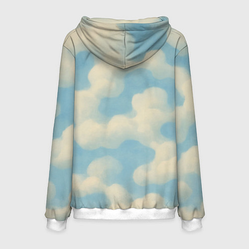 Мужская толстовка Сила и честь лев ВДВ / 3D-Белый – фото 2