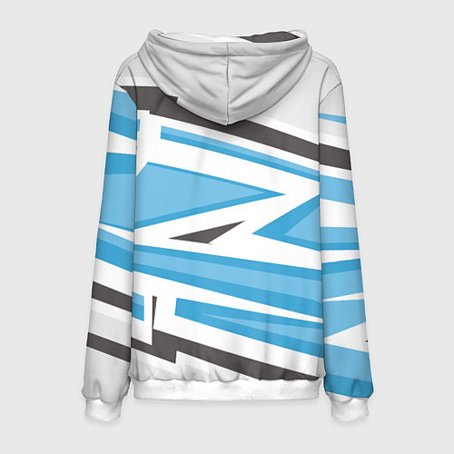 Мужская толстовка Если Саня опоздал значит так надо / 3D-Белый – фото 2