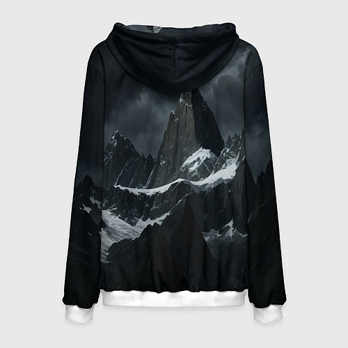 Мужская толстовка Саня за своих горой / 3D-Белый – фото 2