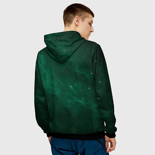 Мужская толстовка Не болтай - стиль СССР / 3D-Черный – фото 4