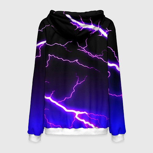 Мужская толстовка Bayern Mnchen молнии шторм / 3D-Белый – фото 2