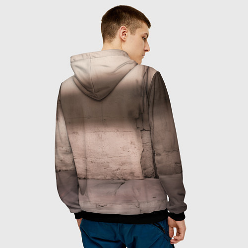 Мужская толстовка Мишок / 3D-Черный – фото 4