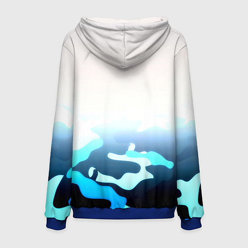 Мужская толстовка Бавария Мюнхен камуфляж / 3D-Синий – фото 2