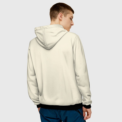 Мужская толстовка Пятница 13 Вурхиз / 3D-Черный – фото 4