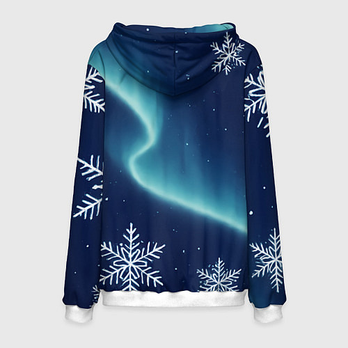 Мужская толстовка С Новым 2026 годом / 3D-Белый – фото 2