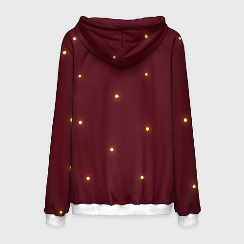 Мужская толстовка Следующий год будет лучше - но это не точно / 3D-Белый – фото 2