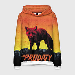 Толстовка-худи мужская The Prodigy: Red Fox, цвет: 3D-белый