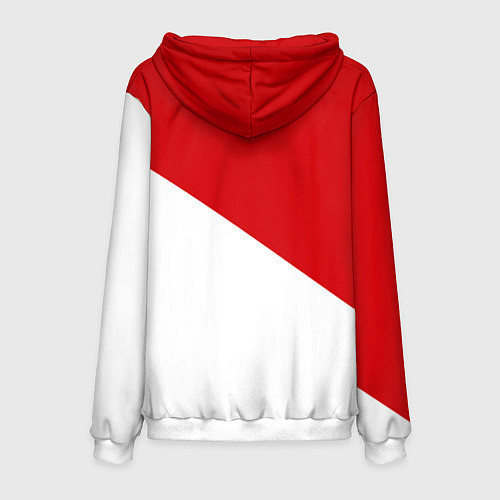 Мужская толстовка Sevilla FC / 3D-Белый – фото 2