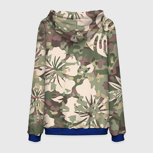 Мужская толстовка Камуфляж / 3D-Синий – фото 2