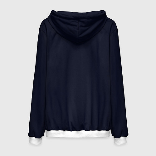 Мужская толстовка Skull eyes / 3D-Белый – фото 2