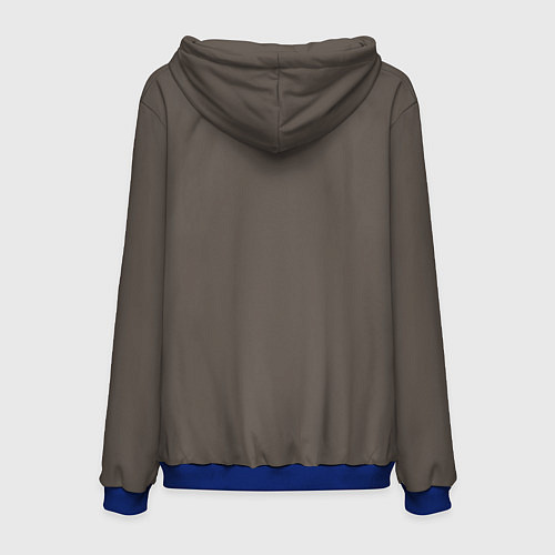 Мужская толстовка Мотострелковые войска - солдаты / 3D-Синий – фото 2