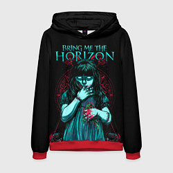 Толстовка-худи мужская BMTH: Zombie Girl, цвет: 3D-красный